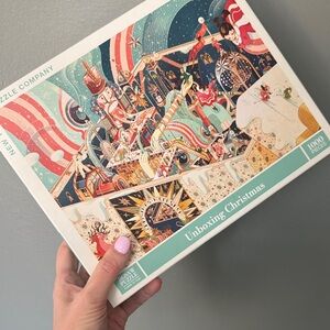 Unboxing Christmas Art Print by Puzzle Company - Multicolor